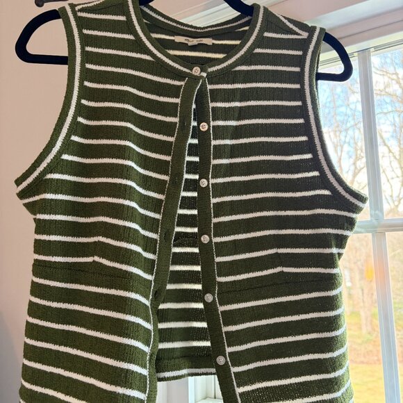 Madewell green vest - Picture 4 of 4